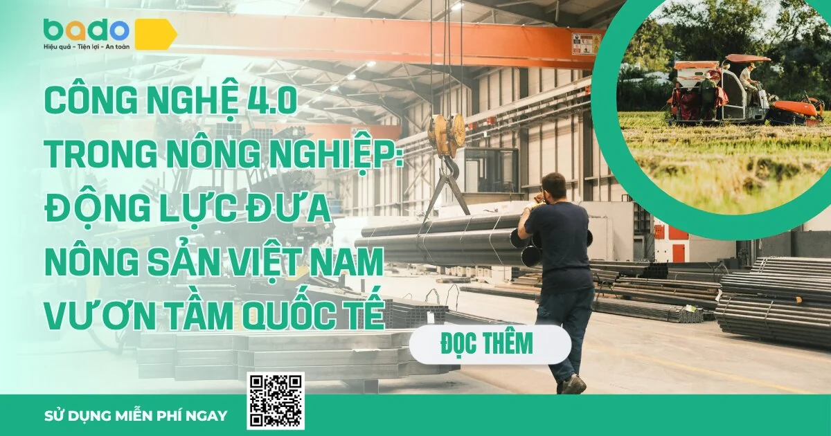Công nghệ 4.0 trong nông nghiệp